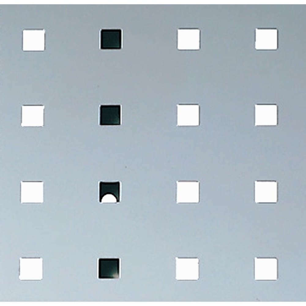 Illustration du produit: bott Lochplatte, lichtgrau, RAL 7035, B457xL1981mm