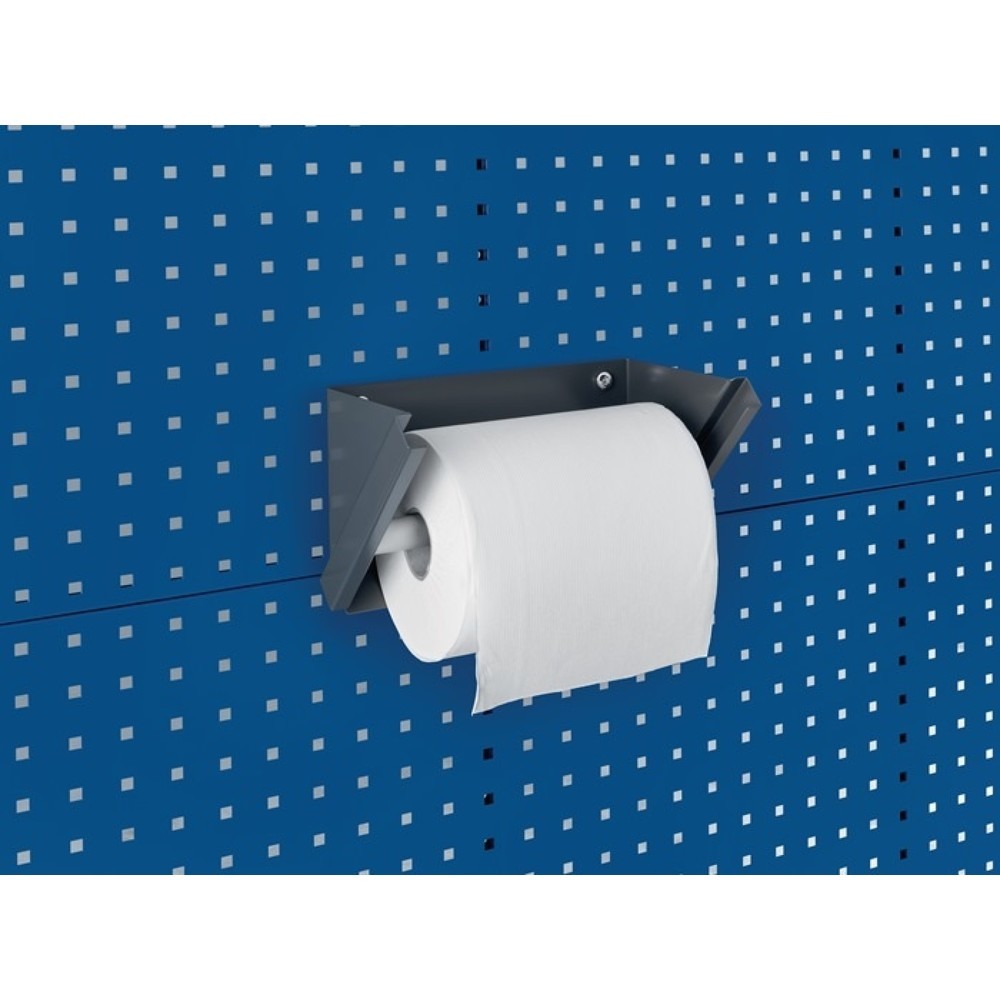 Illustration du produit: bott Papierrollenhalter, Rollenbreite max. 260 mm, B315xT185xH180mm, Rollen-Ø max. 280 mm
