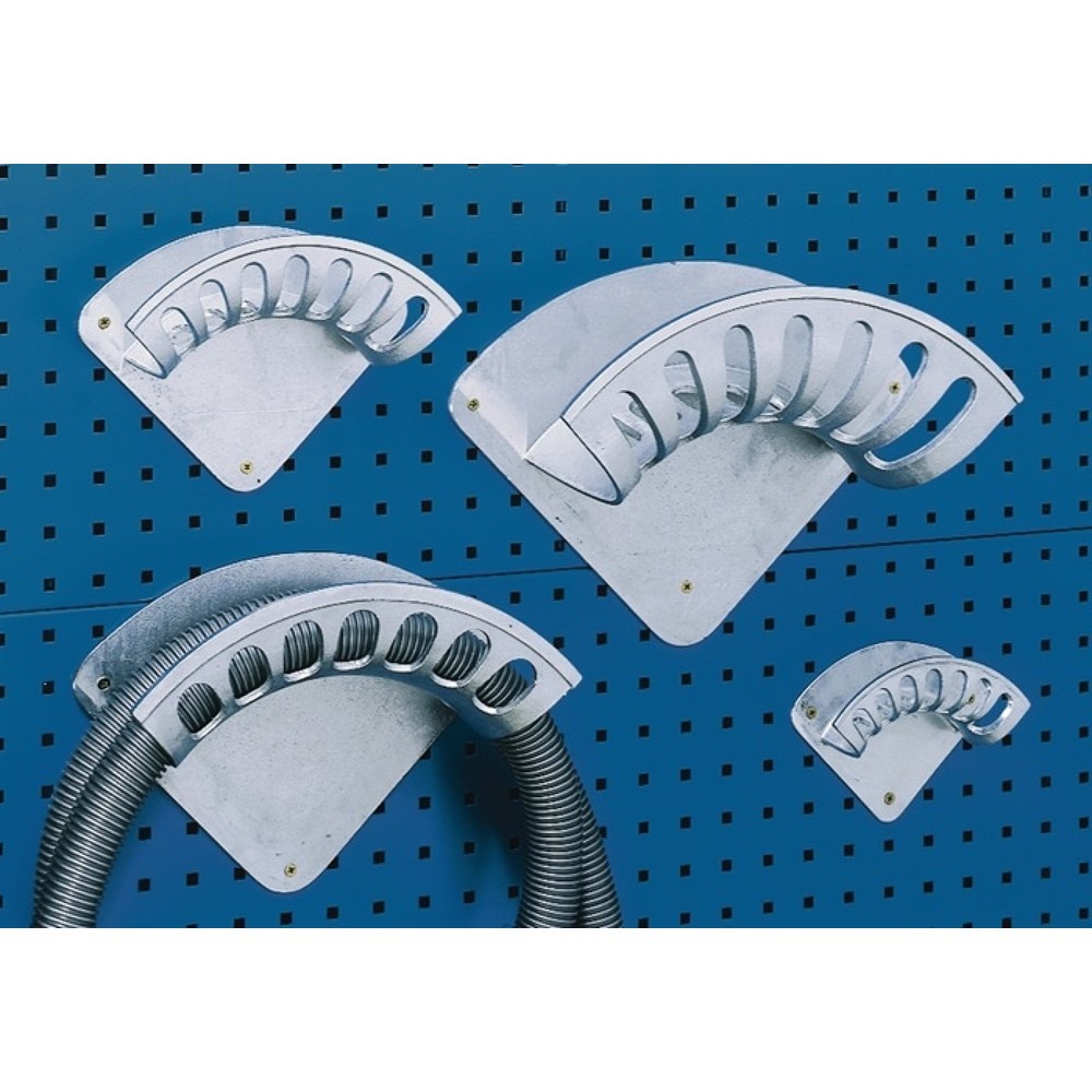 Produktabbildung: bott Schlauchhalter, Tiefe 70 mm, Breite 190 mm, Aluminium