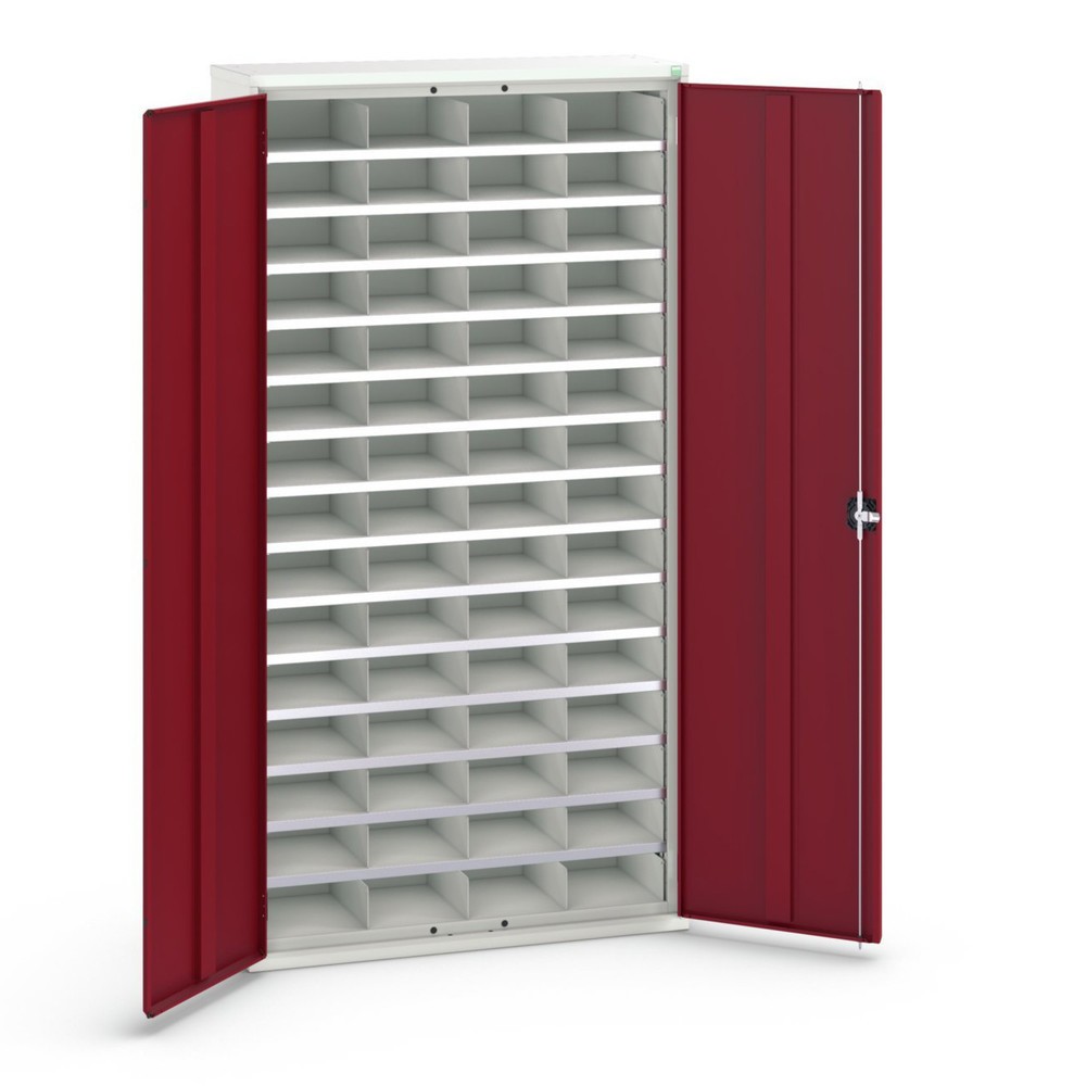 Illustration du produit: bott Armoire à casiers verso, avec 60 compartiments, lxPxH : 1 050 x 350 x 2 000 mm