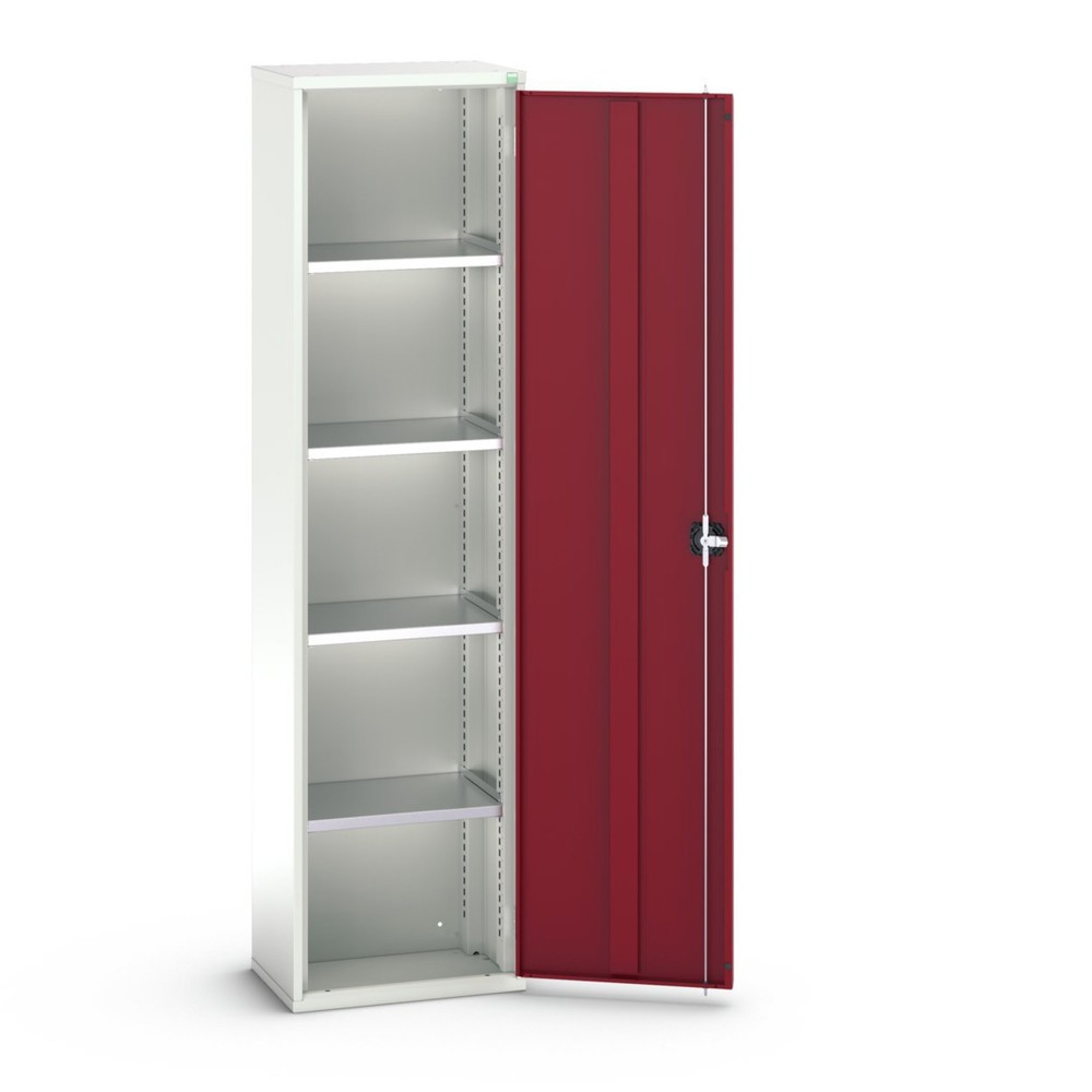 Illustration du produit: bott Armoire à porte battante verso, avec 4 tablettes, lxPxH : 525 x 350 x 2 000 mm