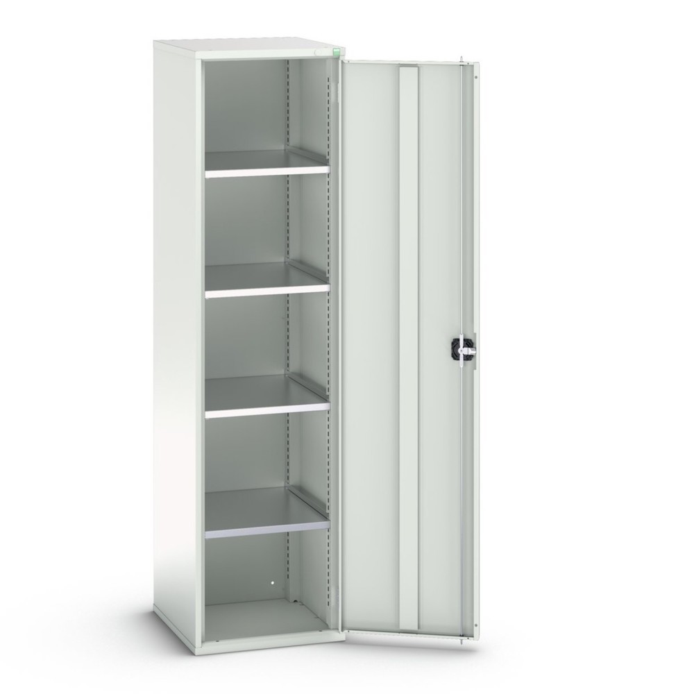 N° de l'image du produit 1 : bott Armoire à porte battante verso, avec 4 tablettes, lxPxH : 525 x 550 x 2 000 mm