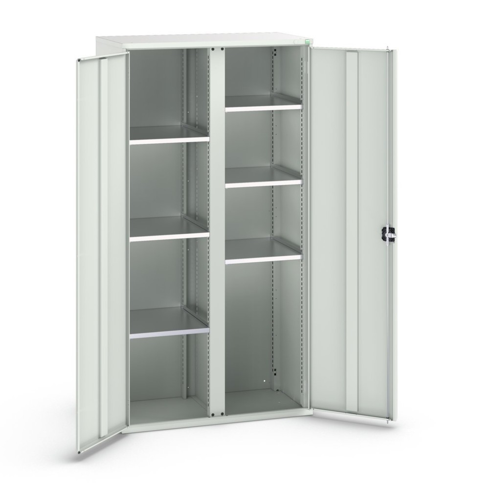 Illustration du produit: bott Armoire à portes battantes verso, avec 6 tablettes, lxPxH : 1 050 x 550 x 2 000 mm