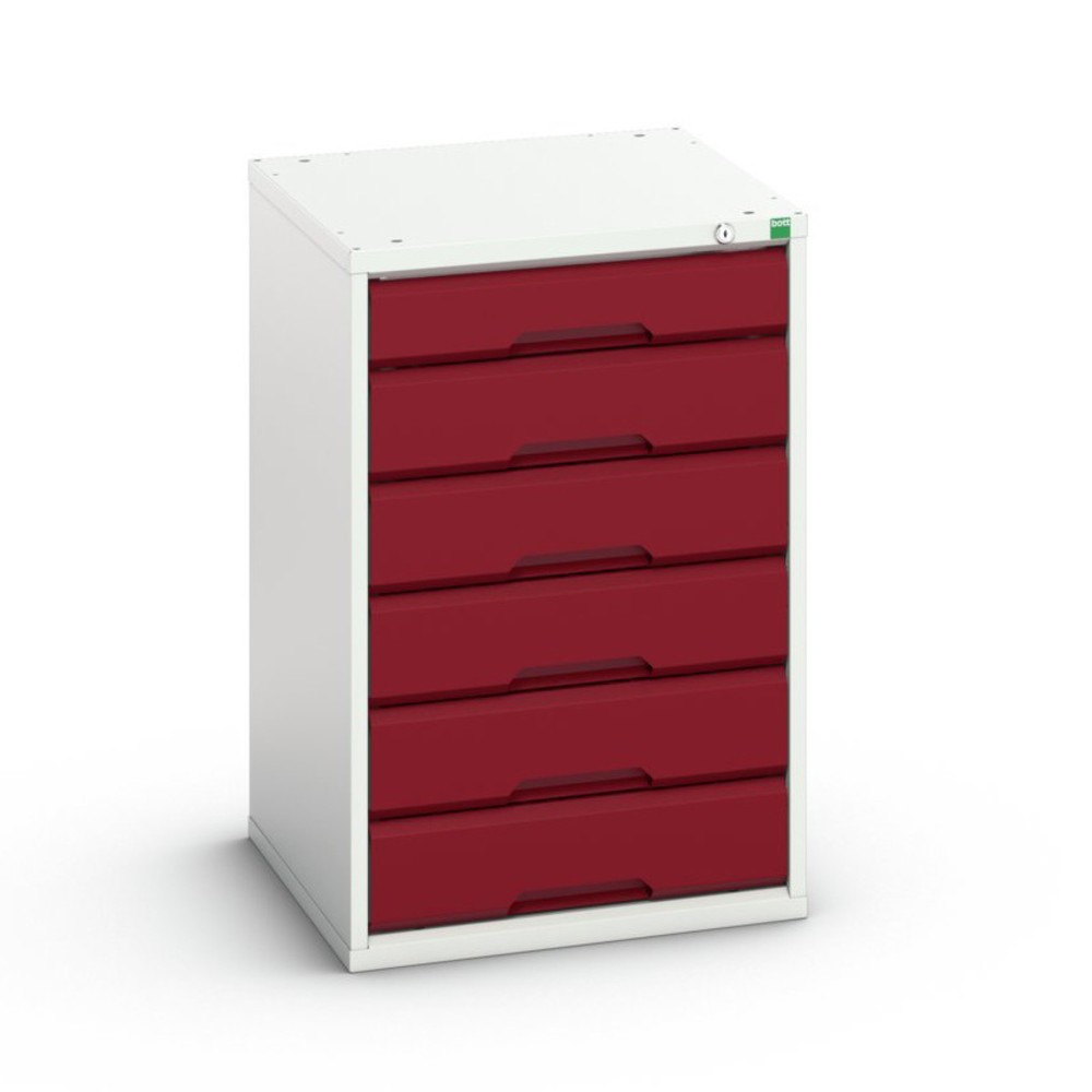 Illustration du produit: bott Armoire à tiroirs verso, avec 6 tiroirs, lxPxH : 525 x 550 x 800 mm