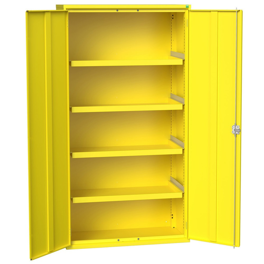 Illustration du produit: bott Armoire de sécurité verso, avec 4 bacs de rétention, lxPxH : 1 050 x 550 x 2 000 mm