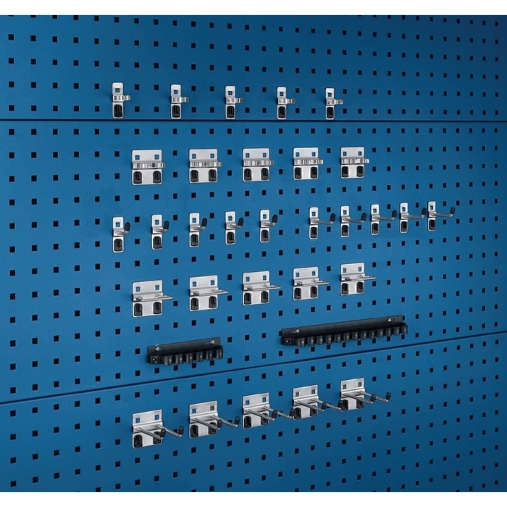 Illustration du produit: bott Werkzeughalter, 15 Haken/7 Halter/10 Klemmen 32-tlg., BxHmm