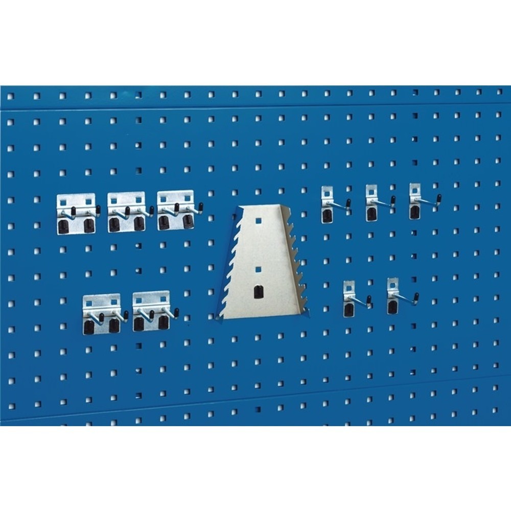 Illustration du produit: bott Werkzeughalter, 5 Haken/5 Doppelhaken/1 Halter 11-tlg., BxHmm