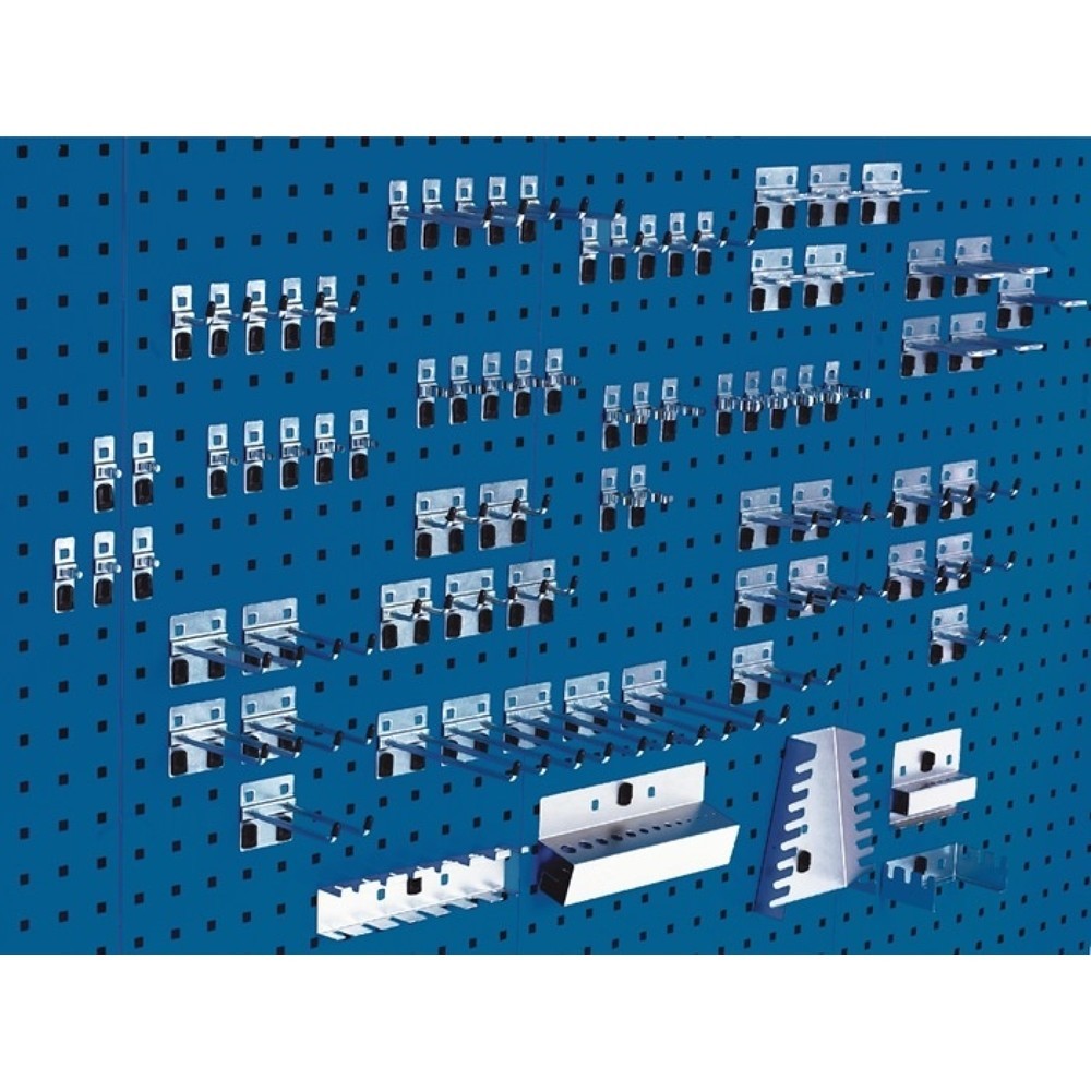 Illustration du produit: bott Werkzeughalter, 15 Haken/25 Doppelhaken/40 div. Halter 8, BxHmm