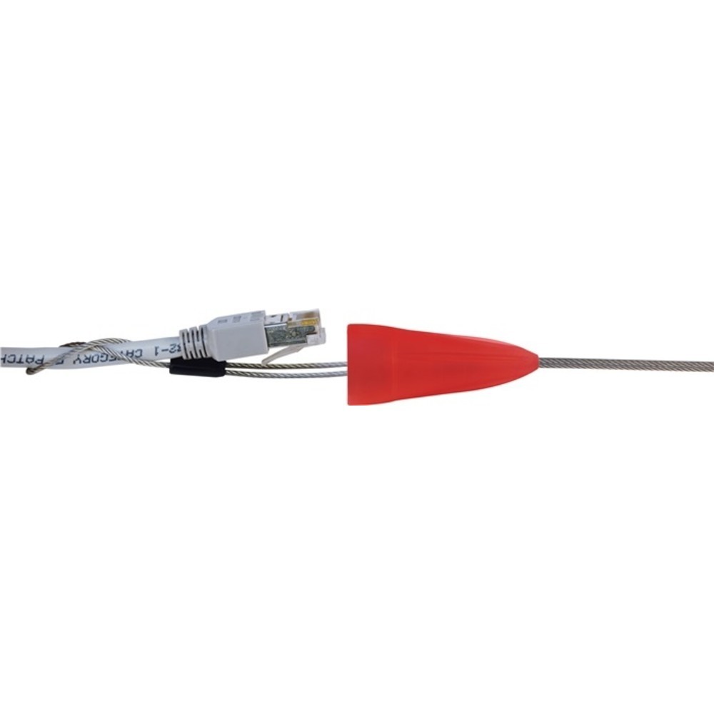 Produktabbildung Nr. 5: Boucle tire-câbles RUNPOFIX 4 pièces avec cap. de prot. et filet. RTG D. 6 mm Se