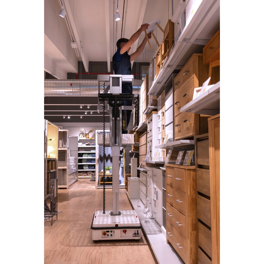 Produktabbildung Nr. 4: Bravi® Platforms Kommissionier-Personenlift Spin-Go