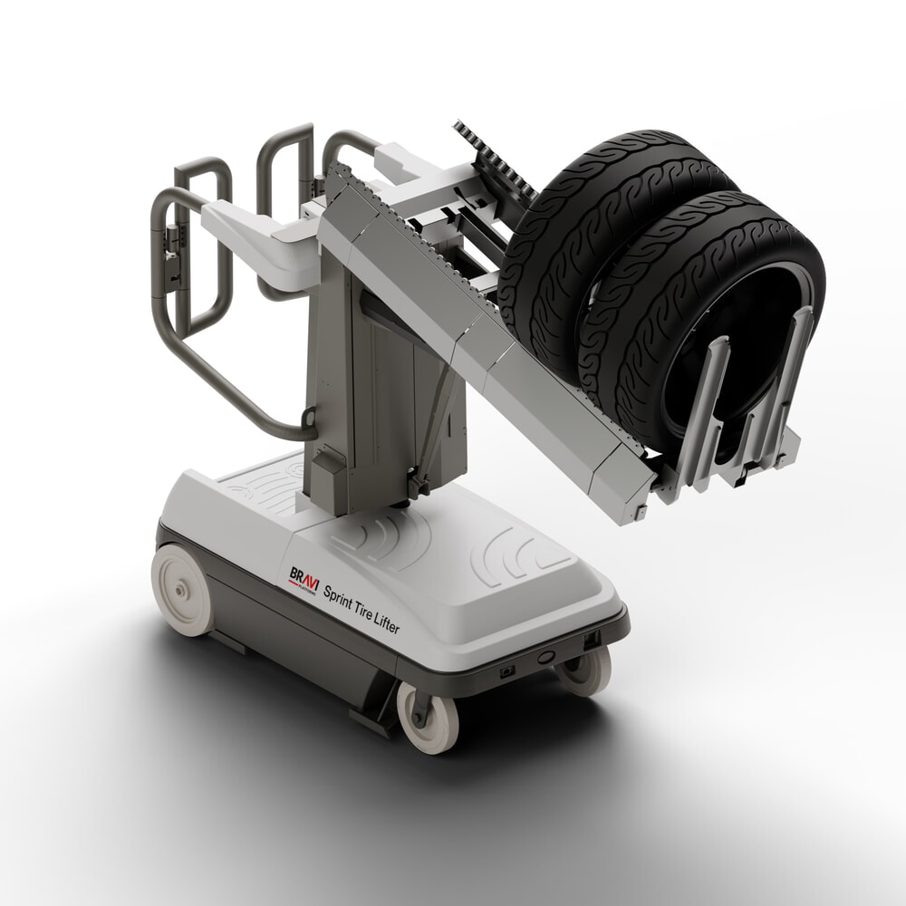 Produktabbildung: Bravi® Platforms Reifenkommissionier-Personenlift Sprint TL