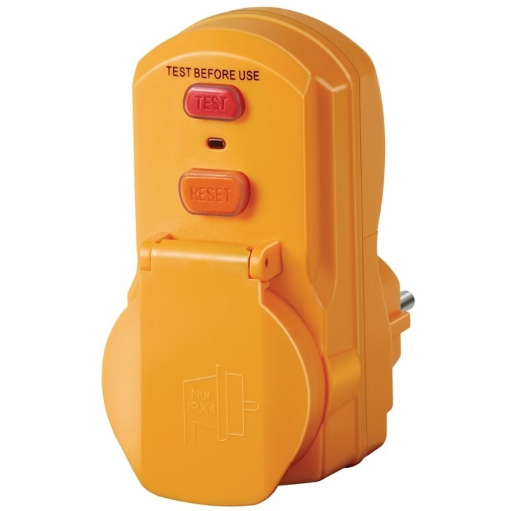 Produktabbildung: brennenstuhl Personenschutzadapter BDI-A2 30, 3680 W, 16 A 230/50 V / Hz, IP54