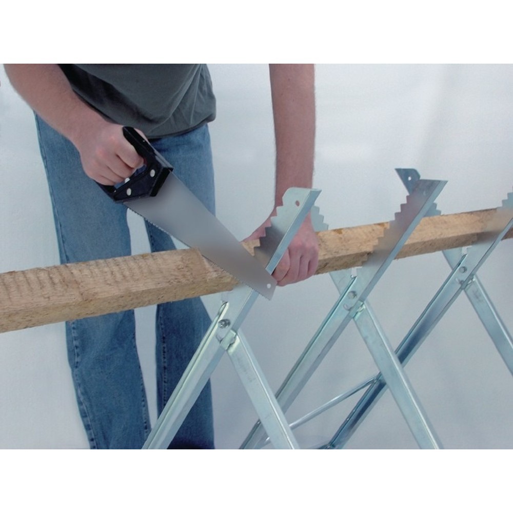 Produktabbildung Nr. 2: brennenstuhl Sägebock MB 150S, max. 150 kg, Breite 81 x Höhe 790 x Tiefe 850 mm, galvanisch verzinkt