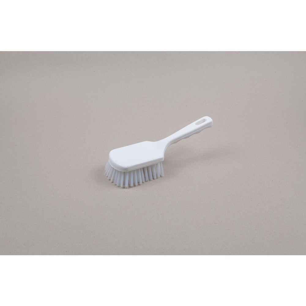 Produktabbildung Nr. 1: Brosse à manche hygiénique, plastique, poils polyester 0,50, dure, 240 mm, transparent
