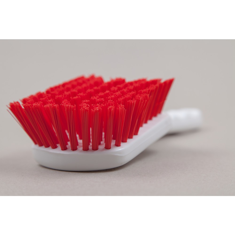 Produktabbildung Nr. 2: Brosse à manche hygiénique, plastique, poils polyester 0,50, dure, 240 mm, rouge