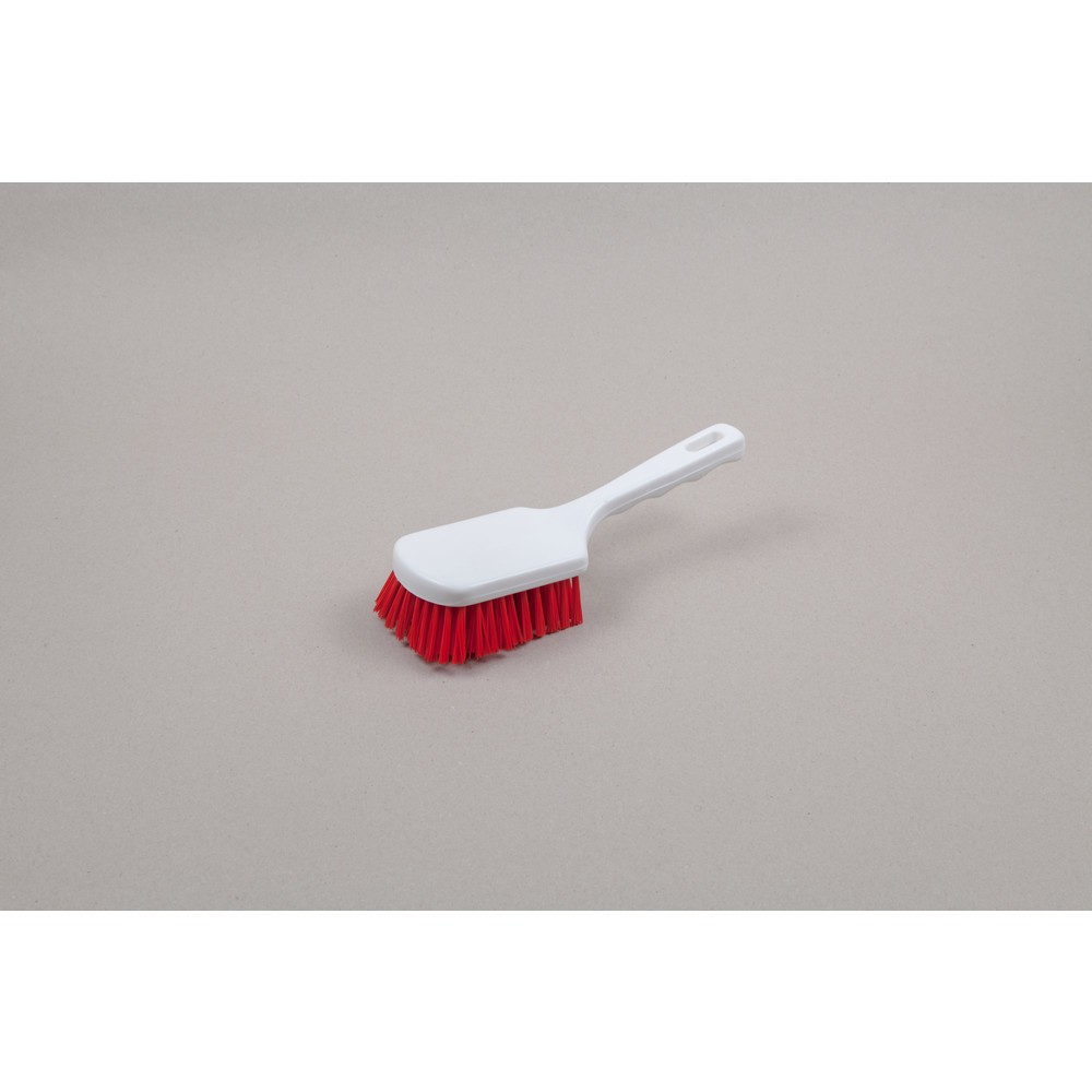 Produktabbildung Nr. 1: Brosse à manche hygiénique, plastique, poils polyester 0,50, dure, 240 mm, rouge