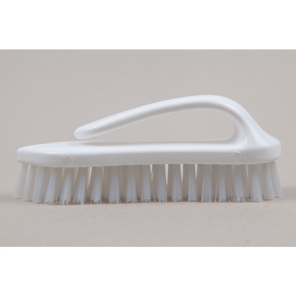 Produktabbildung Nr. 2: Brosse de lavage hygiénique avec arceau, plastique, poils en polyester 0,50, dure, transparent