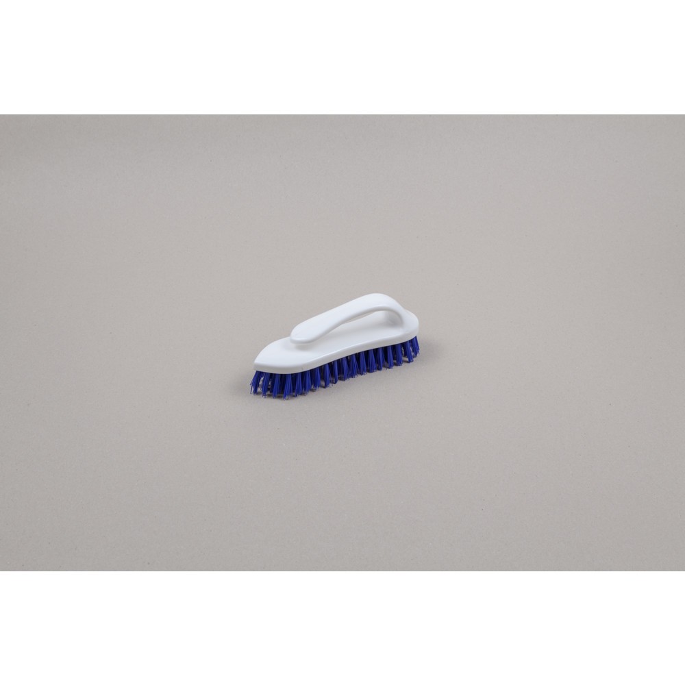 Produktabbildung Nr. 1: Brosse de lavage hygiénique avec arceau, plastique, poils en polyester 0,50, dure, bleu