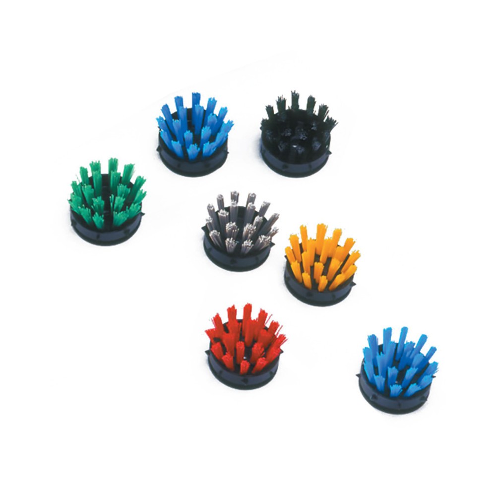 Produktabbildung Nr. 1: Brosse ronde pour paillasson en nid d’abeilles, 10 pces/UV, verte