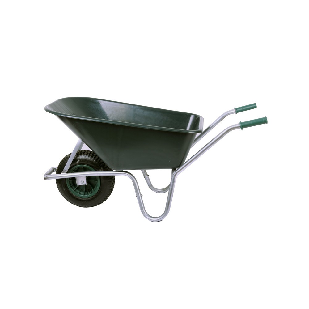 Illustration du produit: Brouette, capacité de charge de 150 kg, 100 l, PVC vert