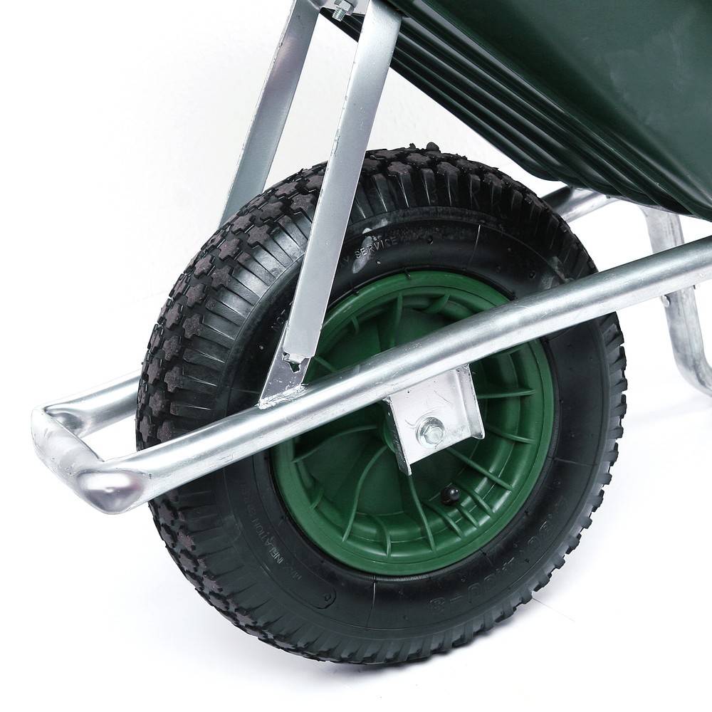 Produktabbildung Nr. 2: Brouette, capacité de charge de 150 kg, 100 l, PVC vert