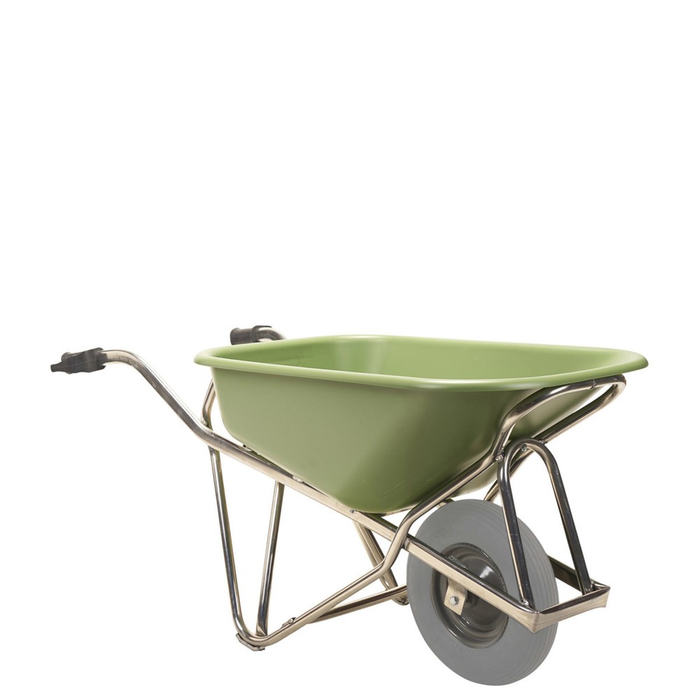 Illustration du produit: Brouette professionnelle Matador en aluminium (ergonomique), pneu anti-crevaison