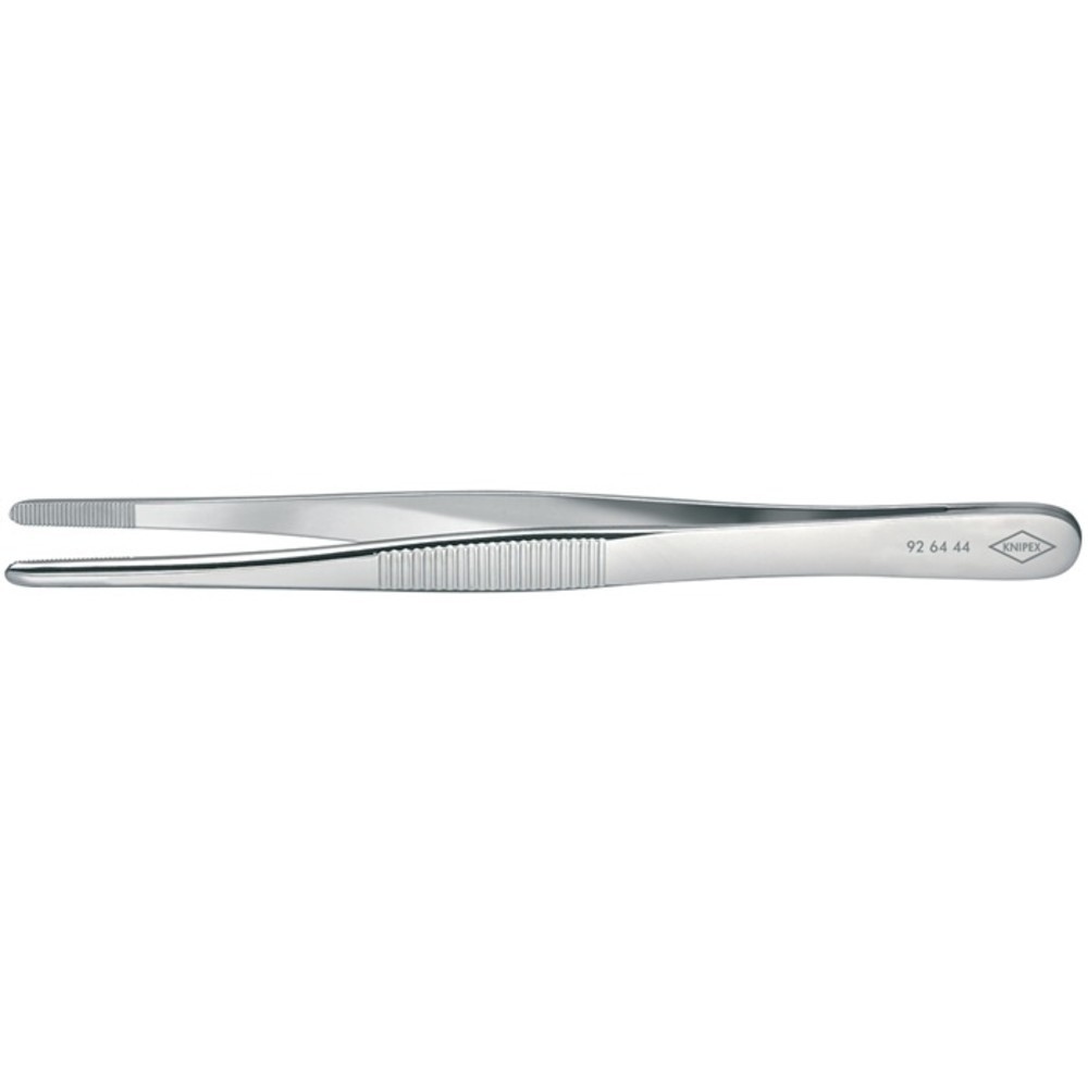 Produktabbildung Nr. 2: Pincette de précision longueur 120 mm droit largeur des pointes 3 mm chromé KNIP