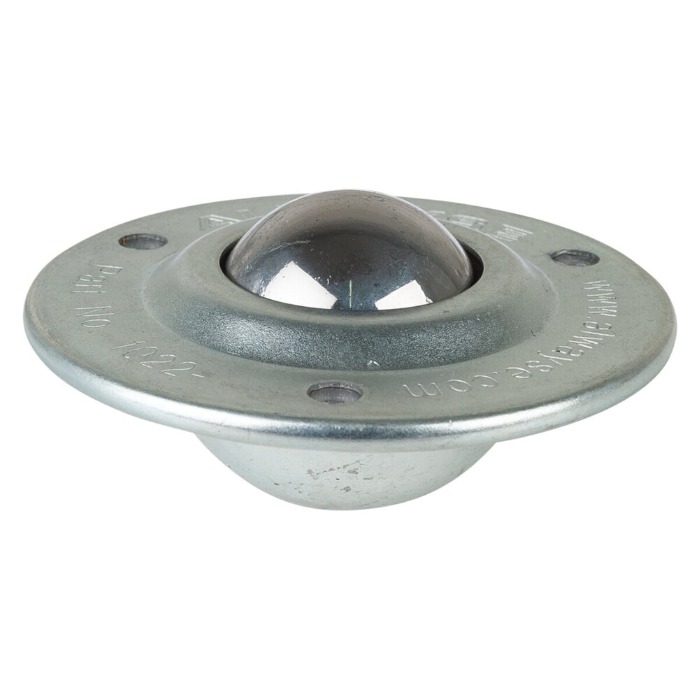 Produktabbildung Nr. 1: BS ROLLEN Kugelrolle mit Befestigungsbohrung, Stahl, Ø 32 mm, TK 110 kg