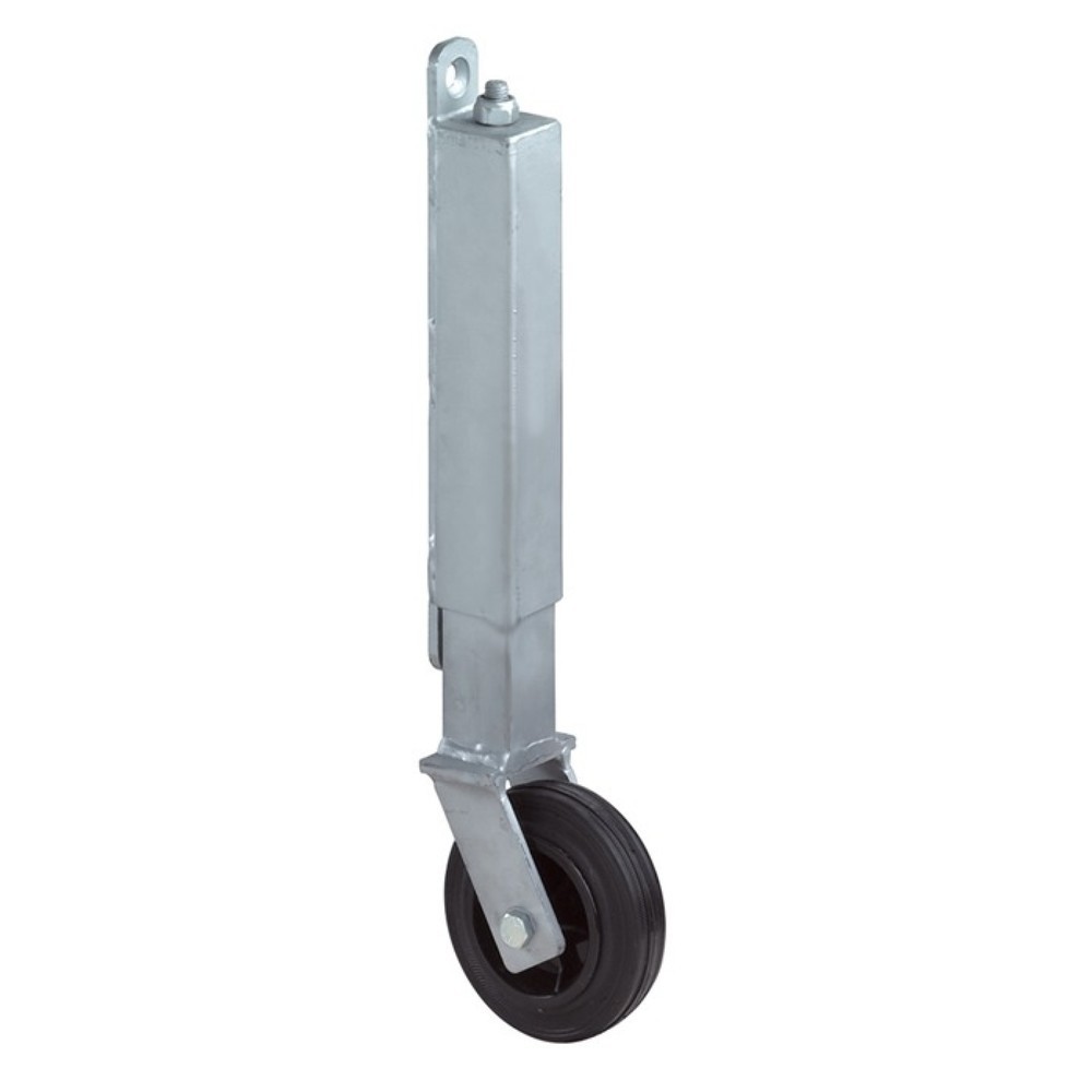Illustration du produit: BS ROLLEN Roue de porte, avec plaque à visser, roue Ø 100 mm, capacité de charge 70 kg, caoutchouc