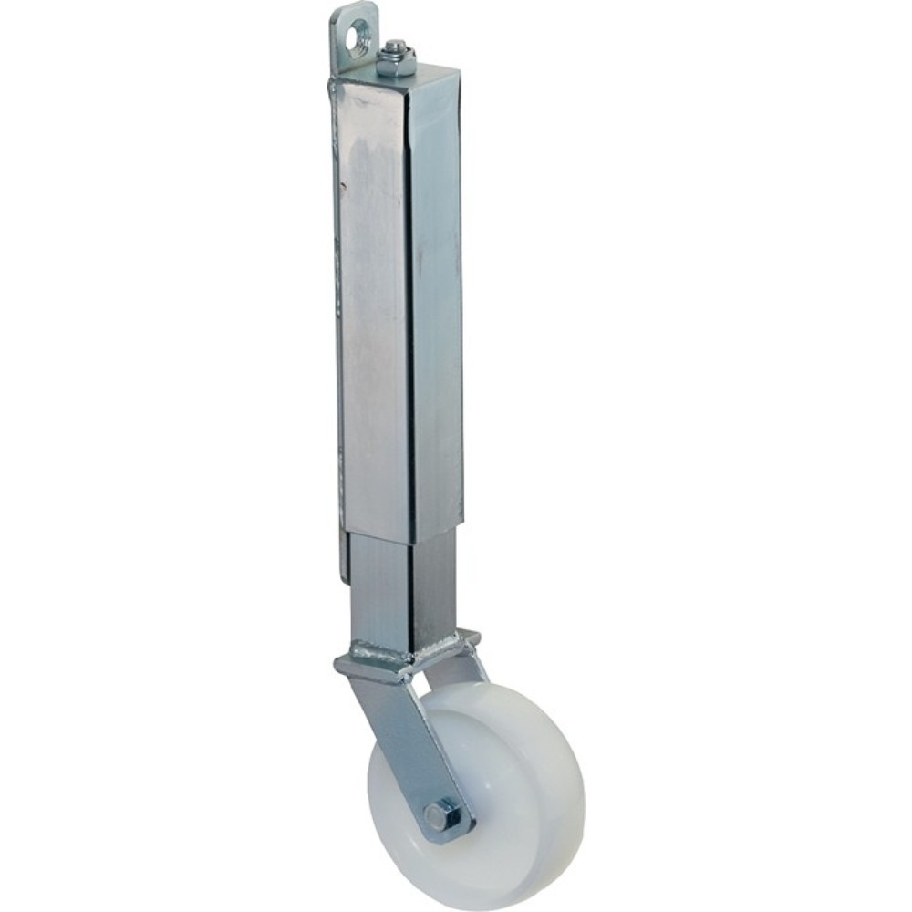 Illustration du produit: BS ROLLEN Roue de porte, avec plaque à visser, roue Ø 100 mm, capacité de charge 70 kg, plastique
