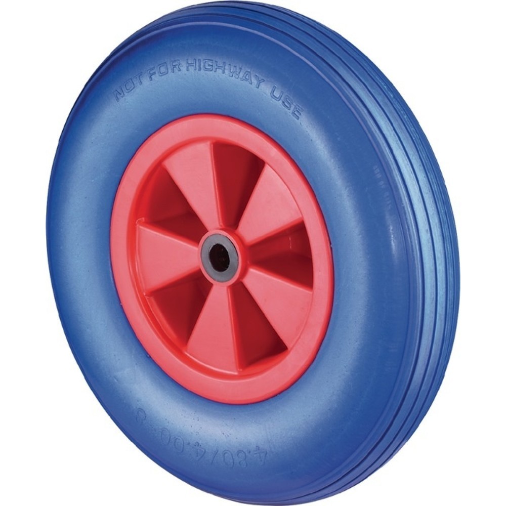 Illustration du produit: BS ROLLEN Roue en polyuréthane, increvable, plastique, Ø de la roue 260 mm capacité de charge 160 kg, crampons