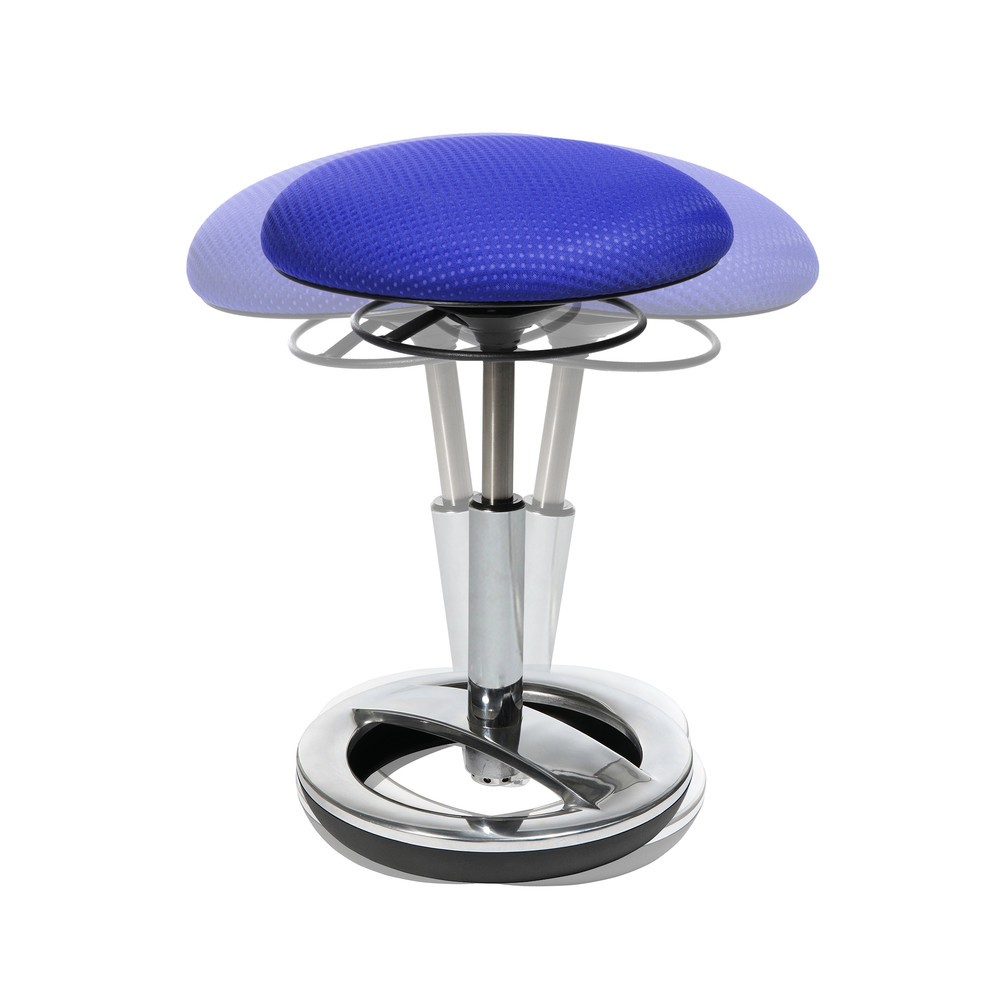 Produktabbildung Nr. 2: Topstar® Bürohocker Sitness®, Sitzhöhe 44-57 cm, blau