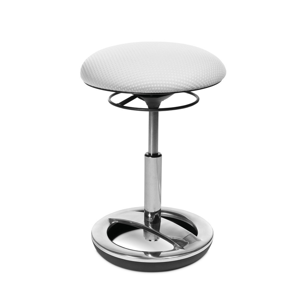 Produktabbildung: Topstar® Bürohocker Sitness®, Sitzhöhe 44-57 cm, weiss