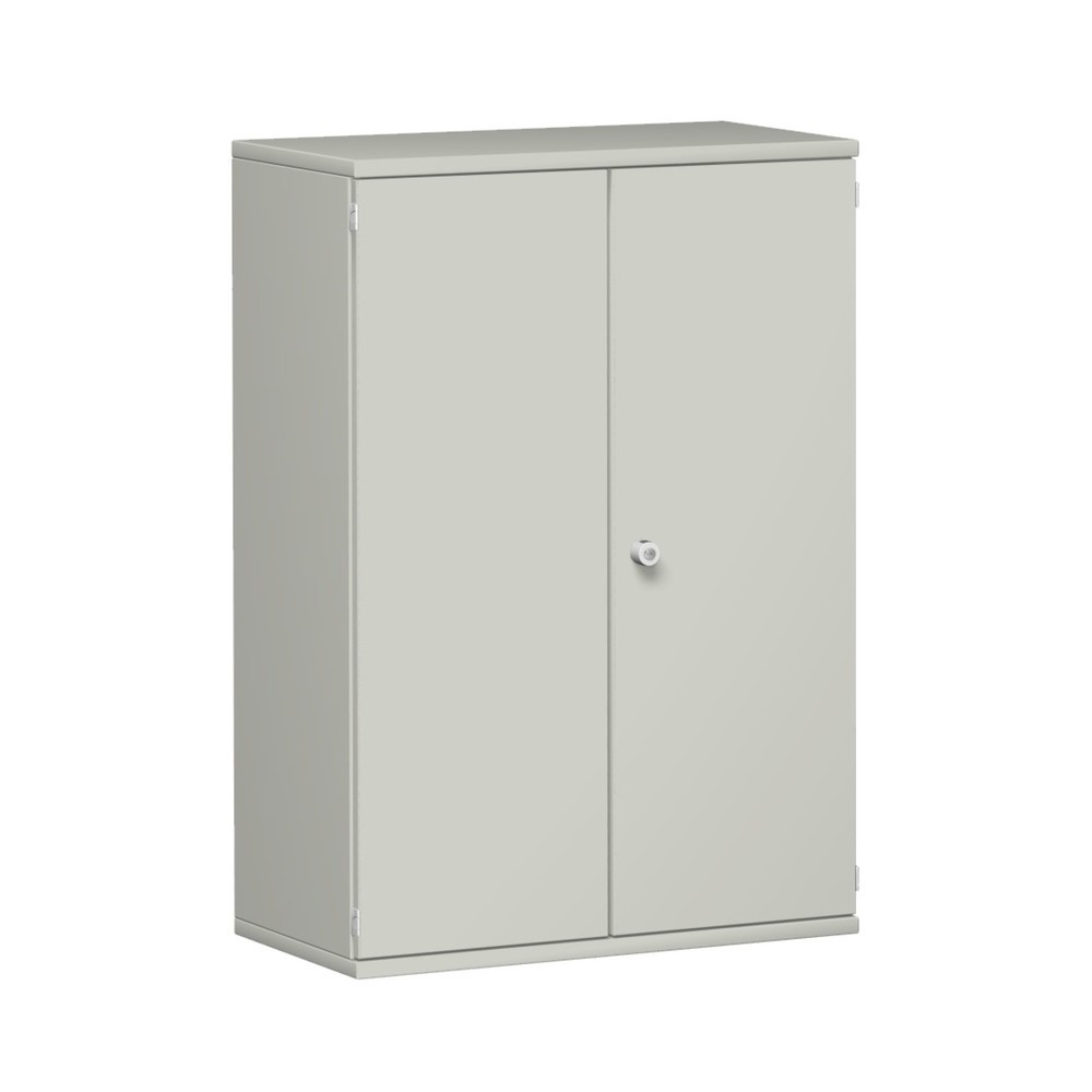 Produktabbildung: Geramöbel Büroschrank Profi, 3 OH, Breite 800 mm, Flügeltür, lichtgrau