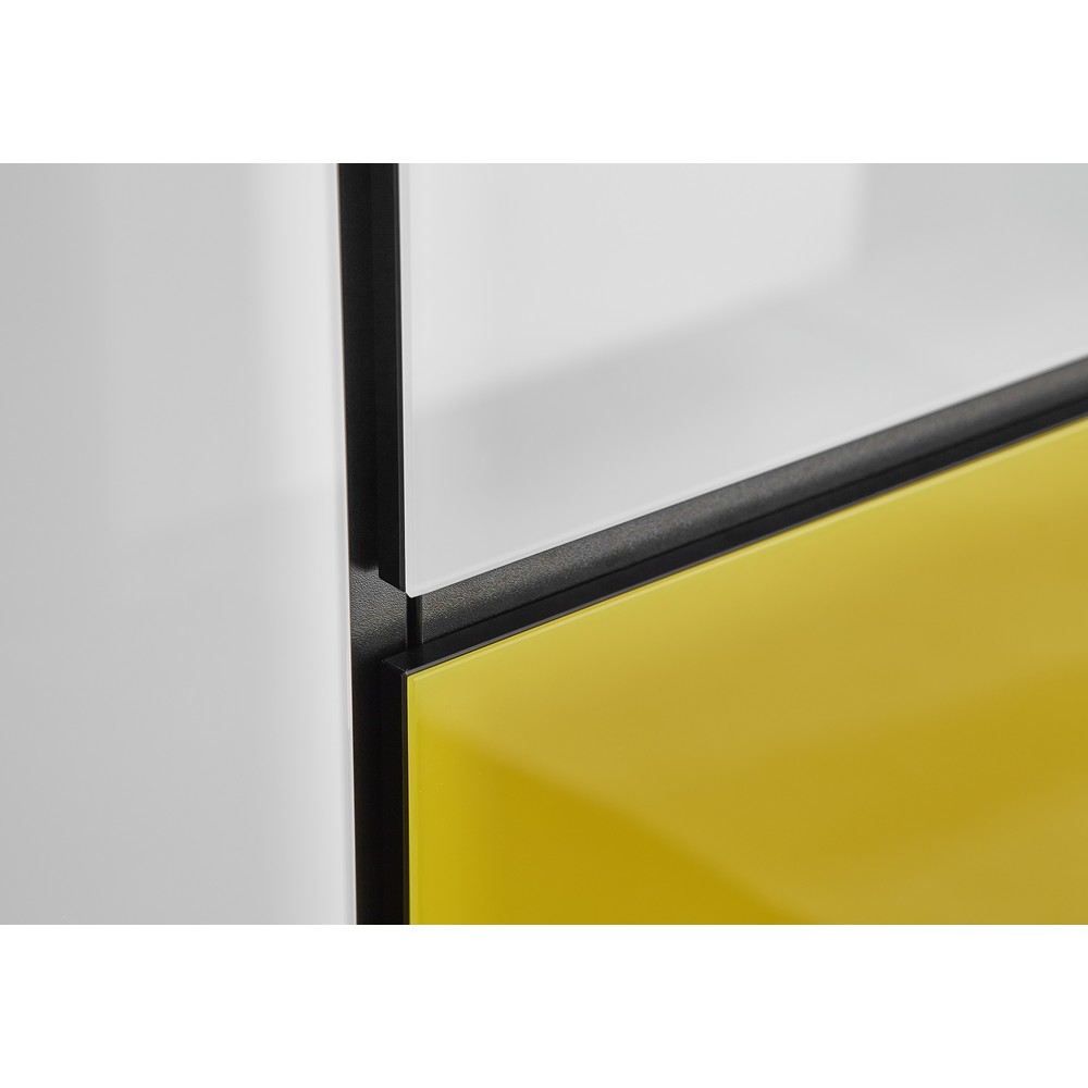 Produktabbildung Nr. 15: Buffet haut IDEEUS, 3 portes battantes (Push to open), 1 tiroir avec fermeture automatique, 1 compartiment basculant, hauteur 1 300 mm, largeur 1 200 mm