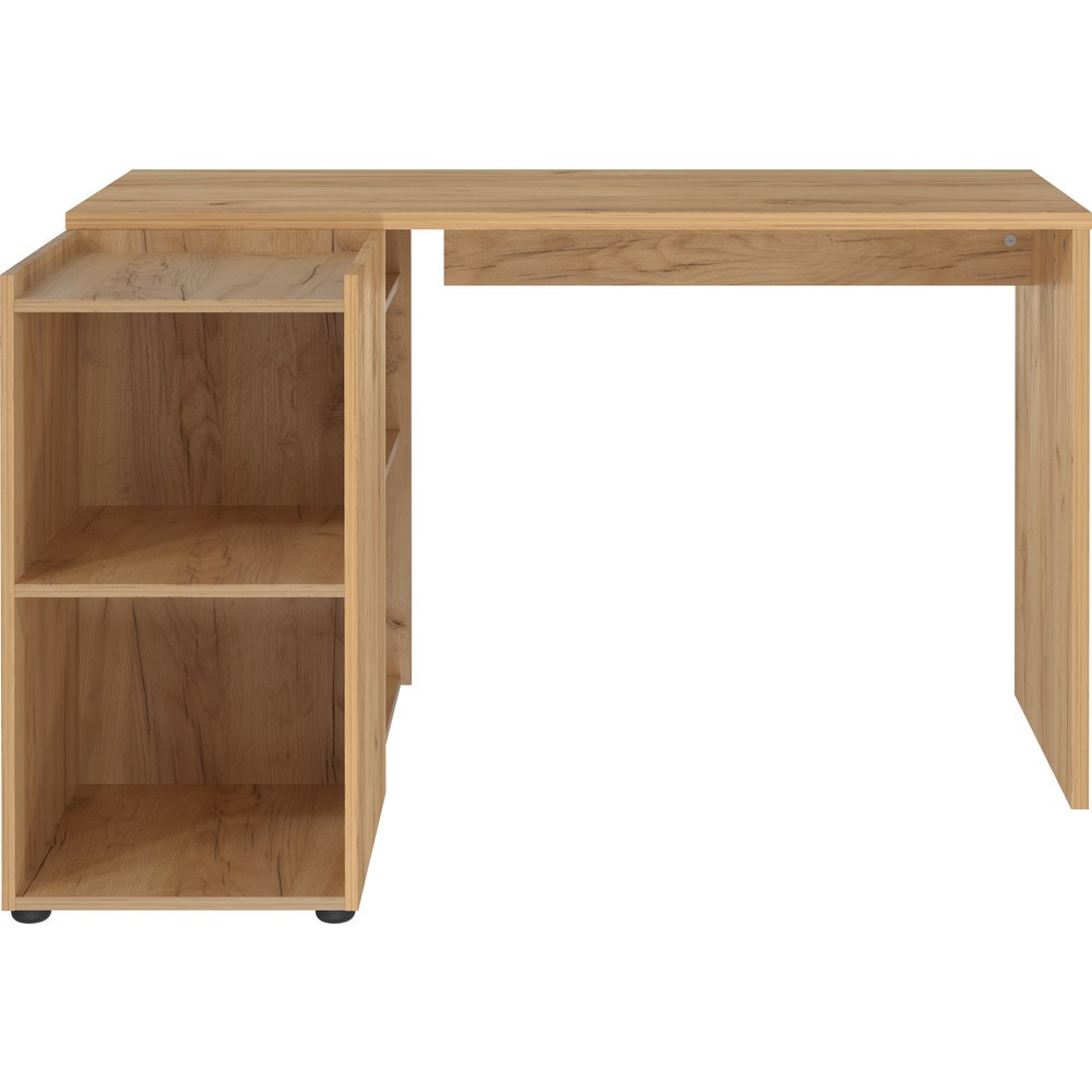 Produktabbildung Nr. 7: Bureau d'angle OLVERA, 1 290 x 1 070 mm, imitation chêne de Navarre.