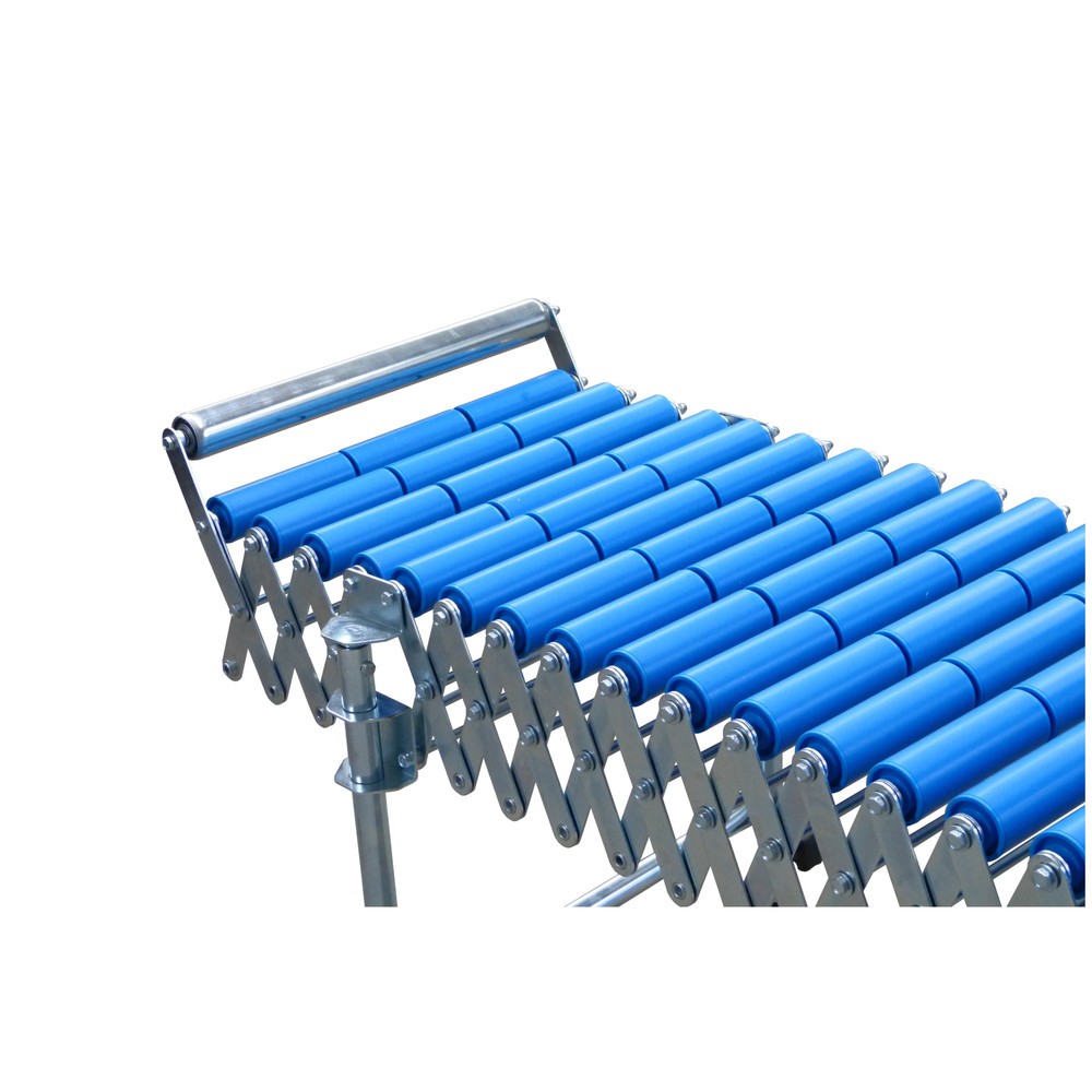 Produktabbildung Nr. 1: Butée terminale pour convoyeur à roulettes ou à rouleaux à ciseaux, fixe, largeur de convoyeur : 600 mm