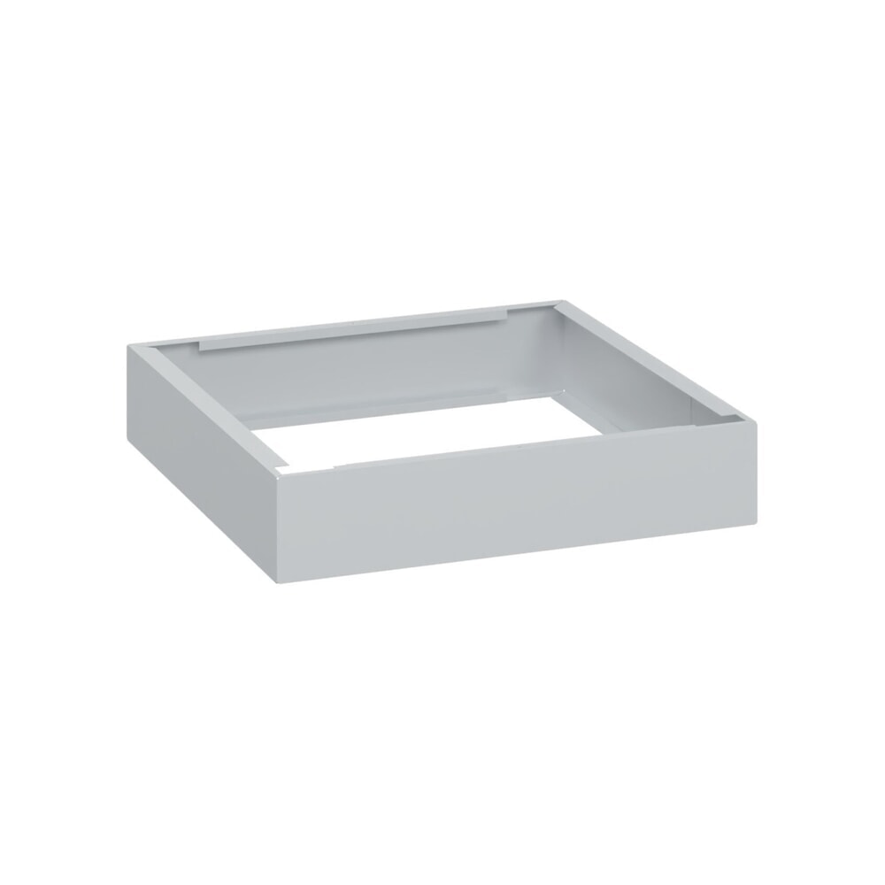 Illustration du produit: C+P Kunststoff-Sockel, HxBxT 100 x 500 x 500 mm, lichtgrau