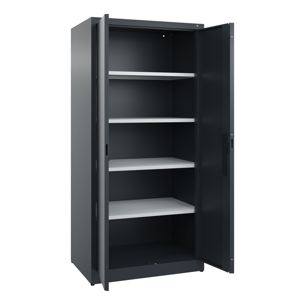 Produktabbildung Nr. 4: C+P Flügeltürenschrank, 5 OH, HxBxT 1.950 x 930 x 600 mm, anthrazitgrau, anthrazitgrau