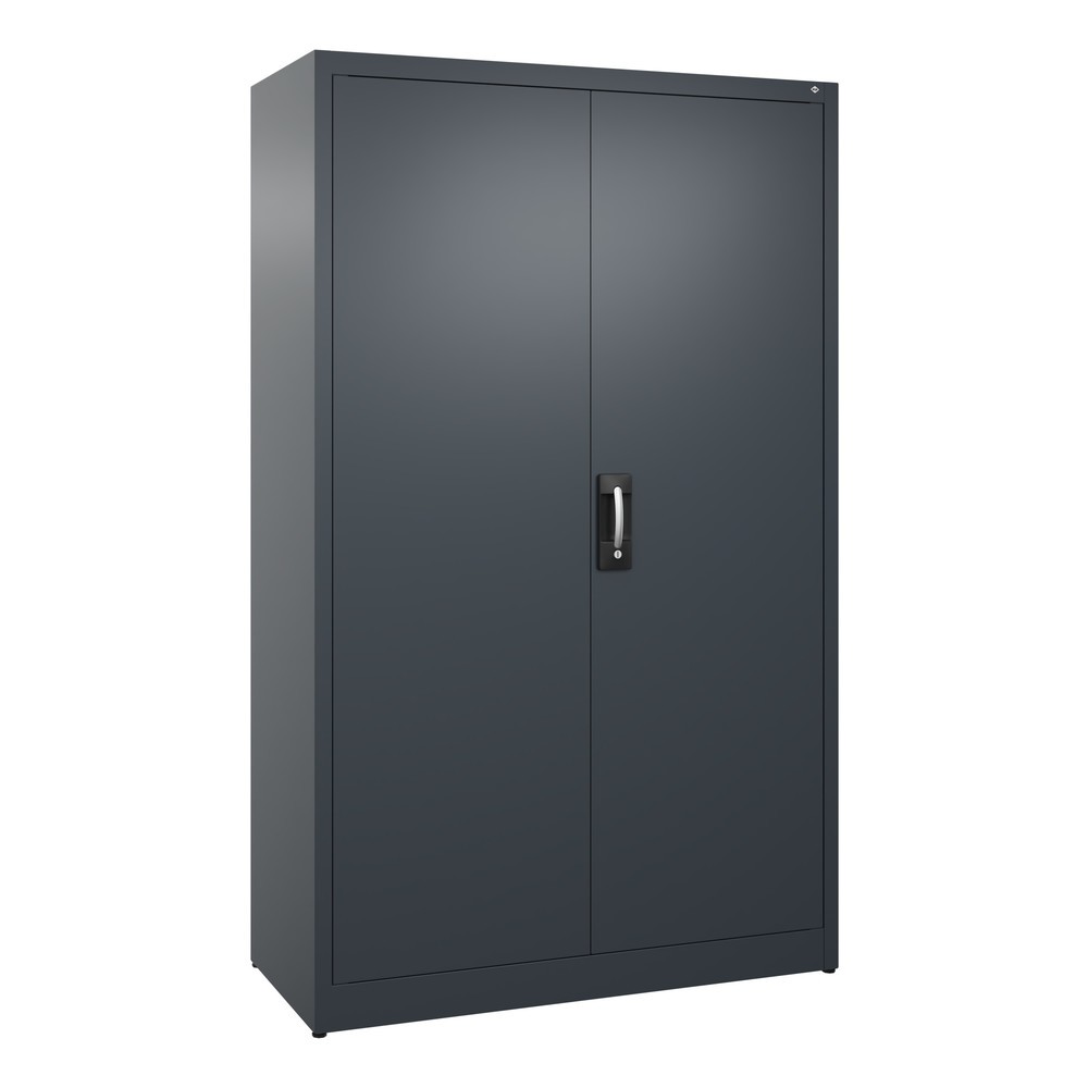 Produktabbildung: C+P Flügeltürenschrank, 5 OH, HxBxT 1.950 x 1.200 x 500 mm, anthrazitgrau, anthrazitgrau