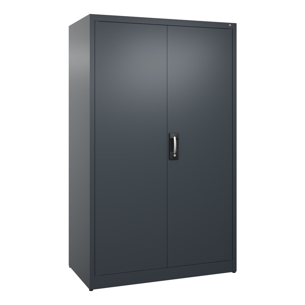 Produktabbildung: C+P Flügeltürenschrank, 5 OH, HxBxT 1.950 x 1.200 x 600 mm, anthrazitgrau, anthrazitgrau