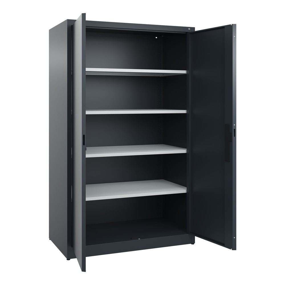 Produktabbildung Nr. 4: C+P Flügeltürenschrank, 5 OH, HxBxT 1.950 x 1.200 x 600 mm, anthrazitgrau, anthrazitgrau