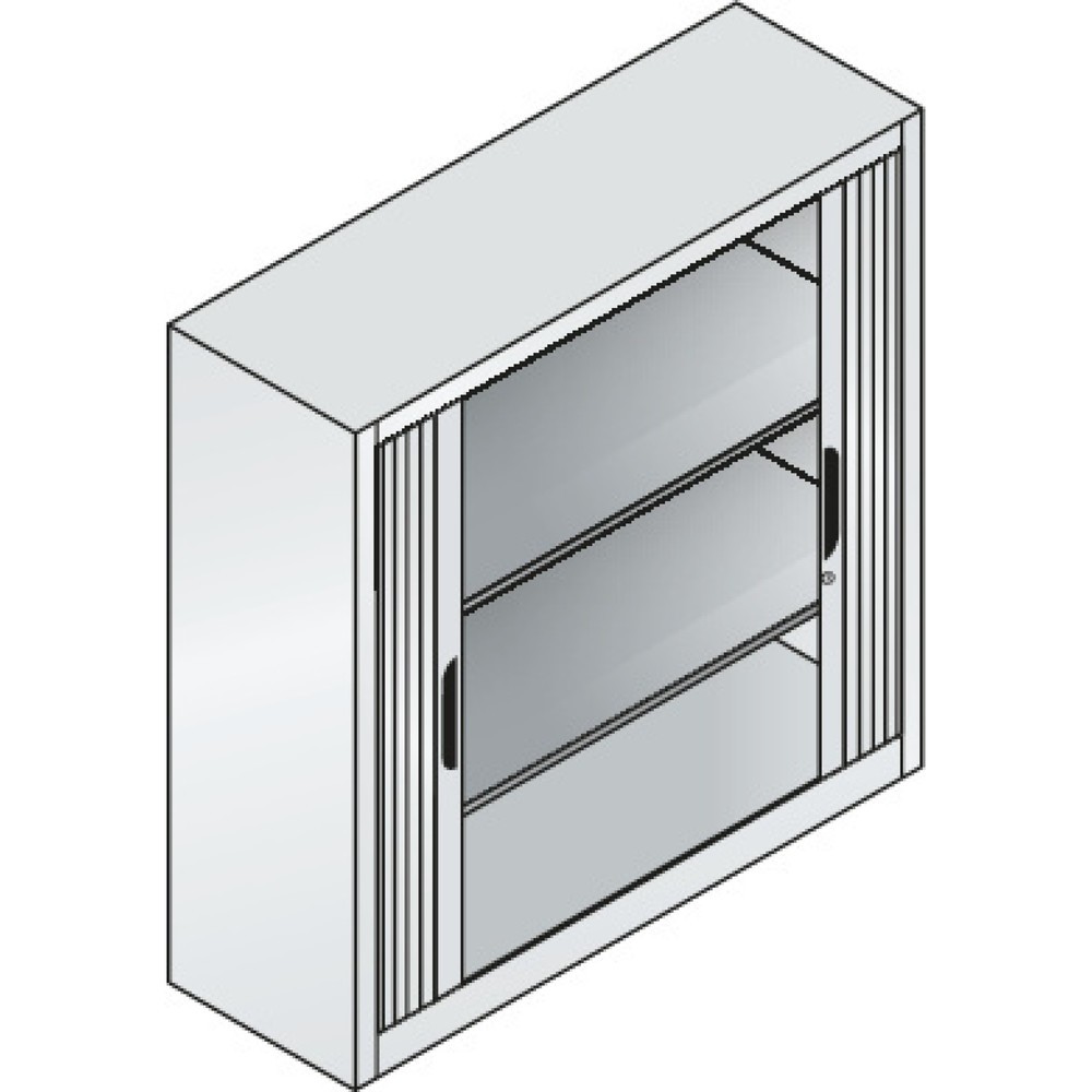 Produktabbildung Nr. 3: C+P Rollladenschrank, 3 OH, Breite 1.200 mm, reinweiss