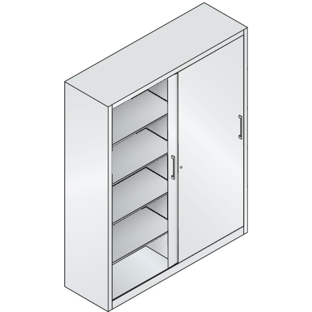 Produktabbildung Nr. 4: C+P Schiebetürenschrank, Höhe 1.950 mm