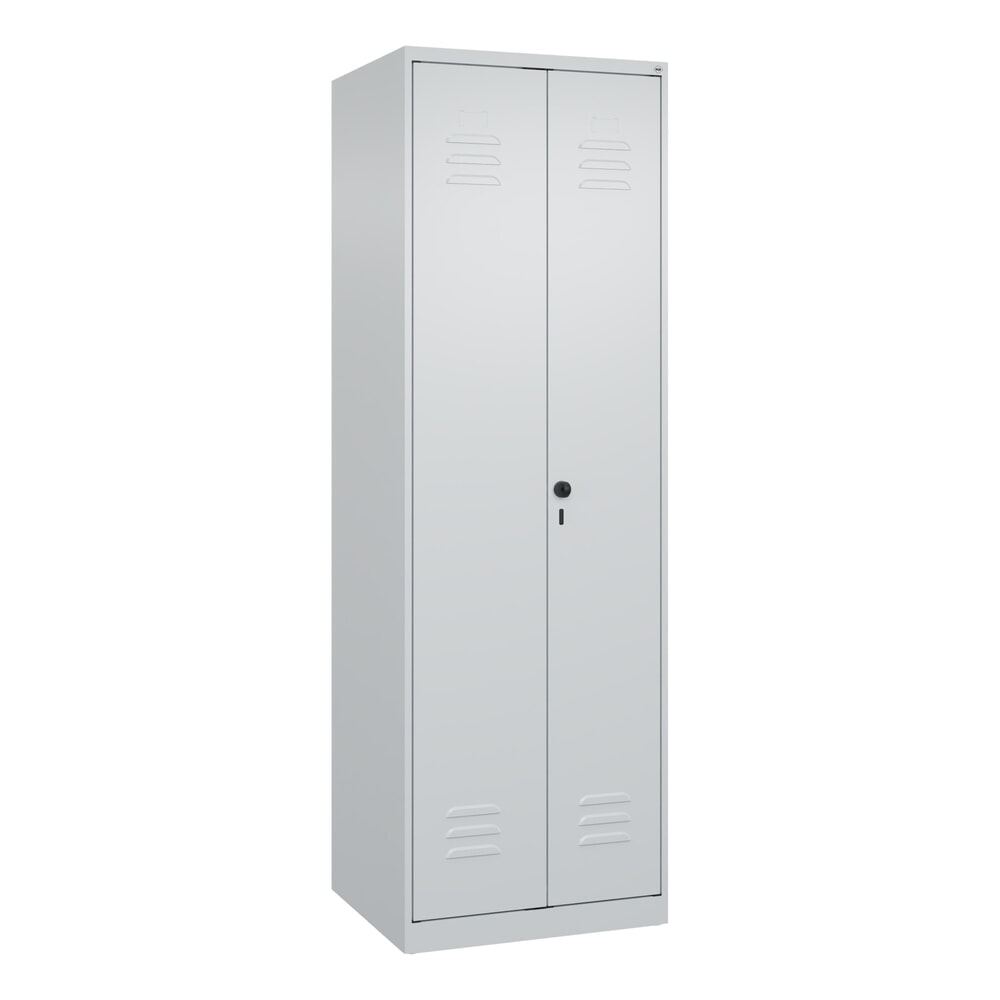 C+P Wäsche-Spind Classic PLUS, 2 Abteile, HxBxT 1.850 x 600 x 500 mm, lichtgrau, lichtgrau, für Vorhängeschloss, mit Mitteltrennwand N° de l'image du produit 9 : C+P Wäsche-Spind Classic PLUS, 2 Abteile, HxBxT 1.850 x 600 x 500 mm, lichtgrau, lichtgrau, für Vorhängeschloss, mit Mitteltrennwand