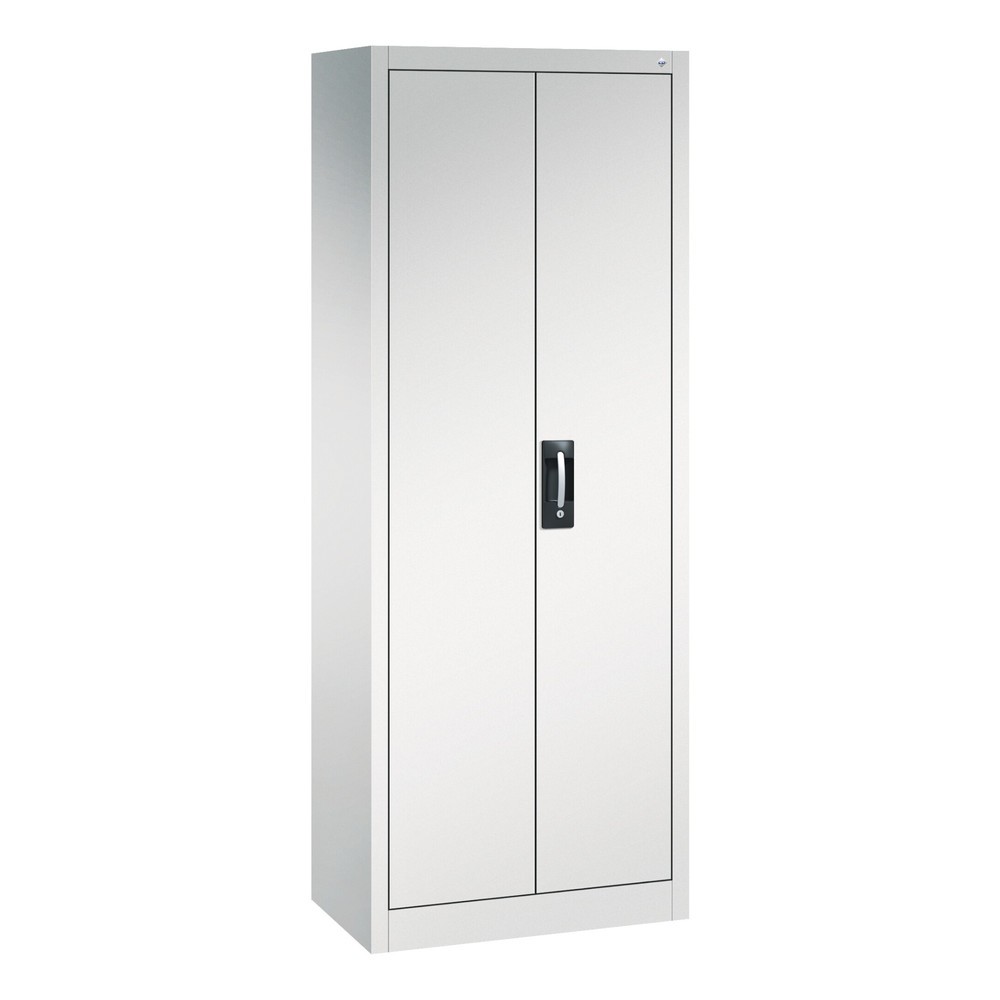 Produktabbildung Nr. 1: C+P Werkstatt-Flügeltürschrank mit 4 Fachböden, HxBxT 1.950 x 800 x 400 mm, lichtgrau, lichtgrau