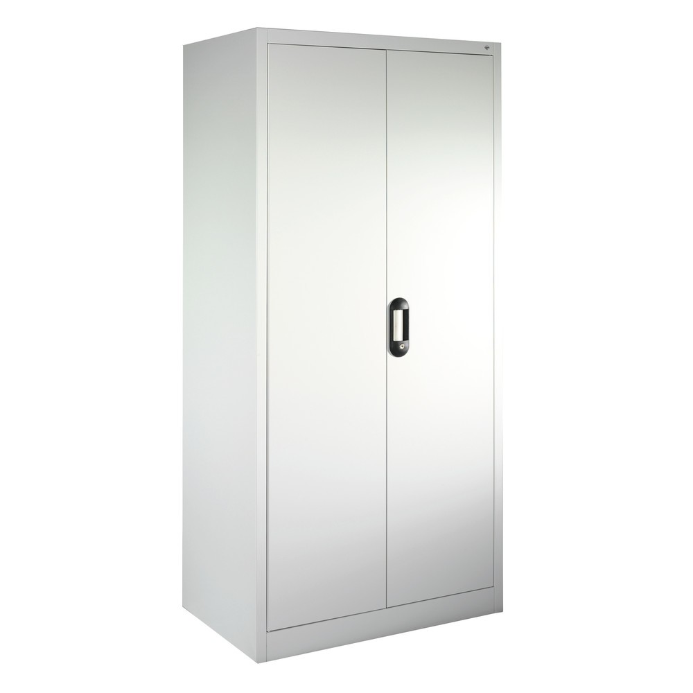 Produktabbildung Nr. 15: C+P Werkstatt-Flügeltürschrank mit 4 Fachböden, HxBxT 1.950 x  1.200 x 400 mm, lichtgrau, lichtblau