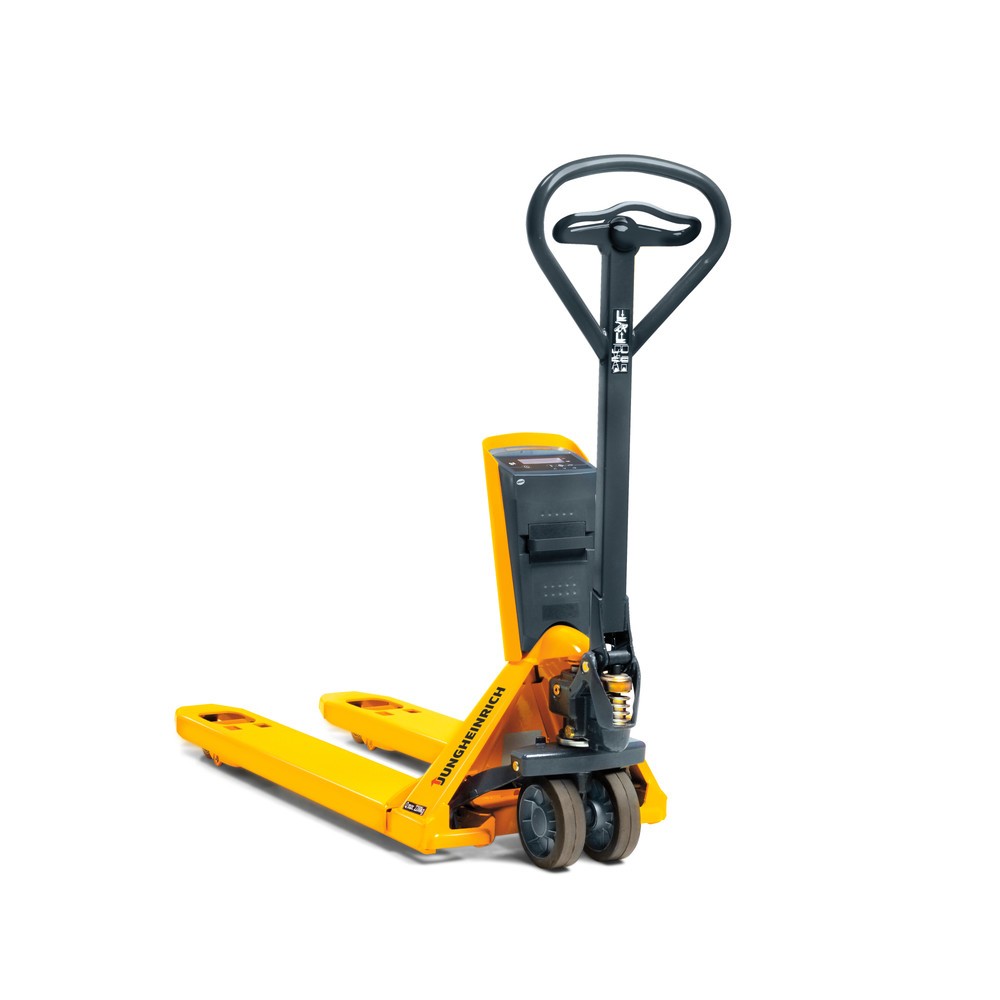Produktabbildung Nr. 5: Jungheinrich Hubwagen mit Waage AMW 22p mit Komfortanzeige, Tragfähigkeit 2.200 kg, Polyurethan
