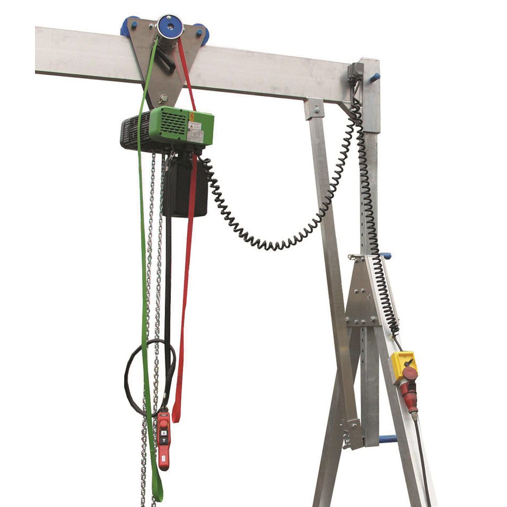 Illustration du produit: Câble/alimentation pour grue à portique en aluminium double poutre