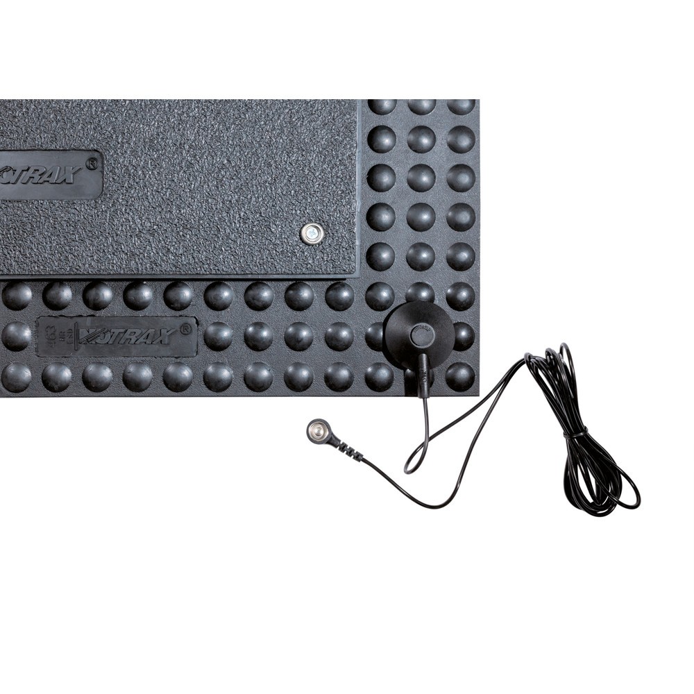 Produktabbildung Nr. 3: Câble de mise à la terre pour tapis de travail NoTrax 051, connecteur femelle